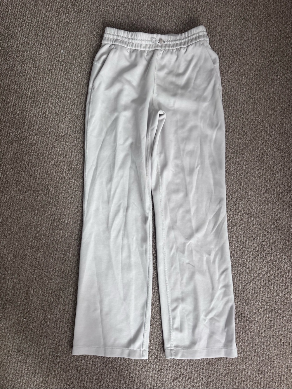 lululemon athletica Wide Leg Pants in off white
